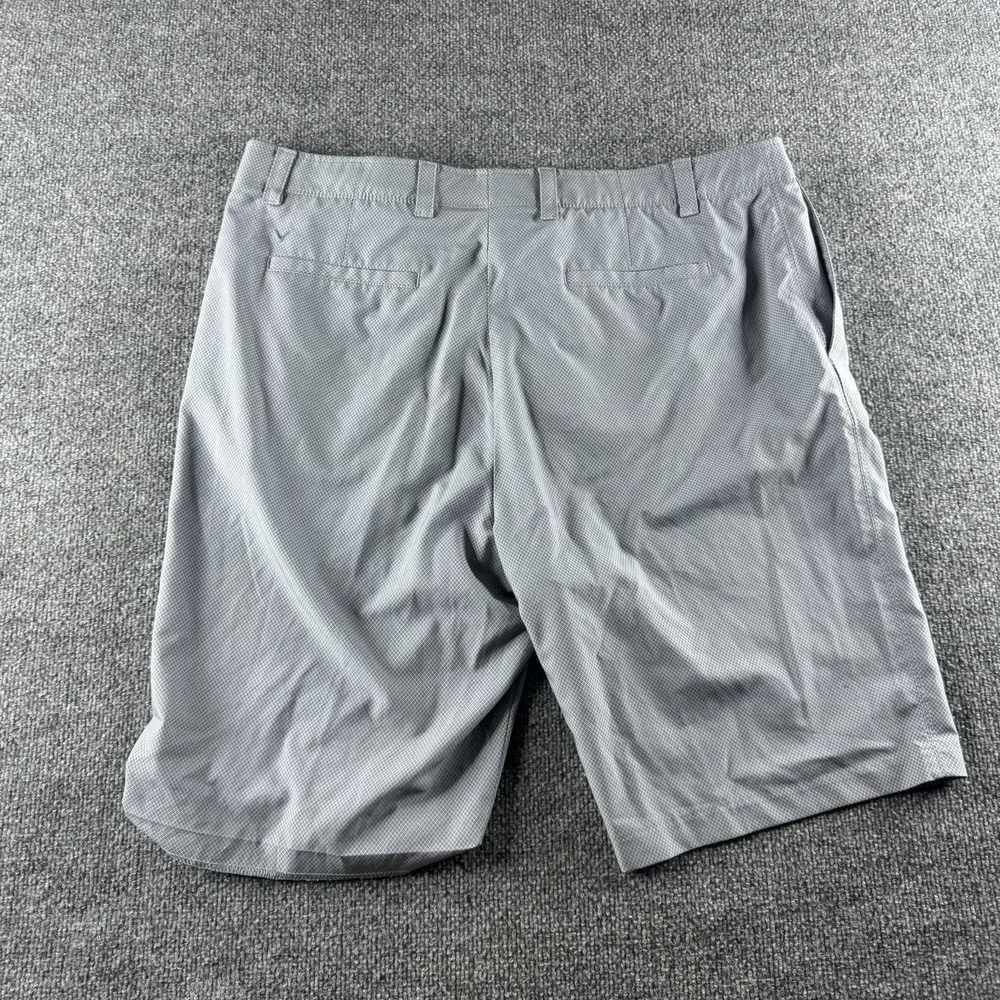 Callaway Shorts Mens 42 Gray Golf Geometric Pockets Big Tall Stretch Performance